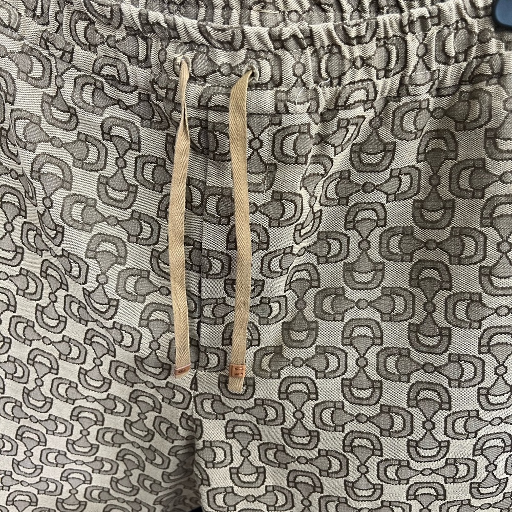 Gucci Horsebit Jacquard Canvas Trackpants - Picture 2 of 9